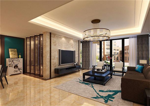 湖城大境  160平米新中式風格