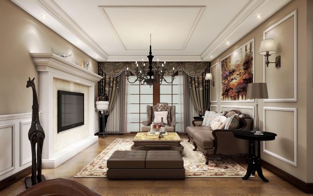 中建國熙臺136美式風格