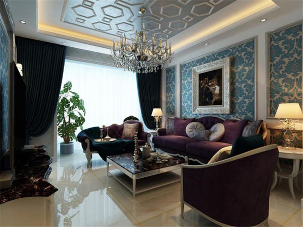 融僑城115平簡(jiǎn)約風(fēng)格設(shè)計(jì)方案