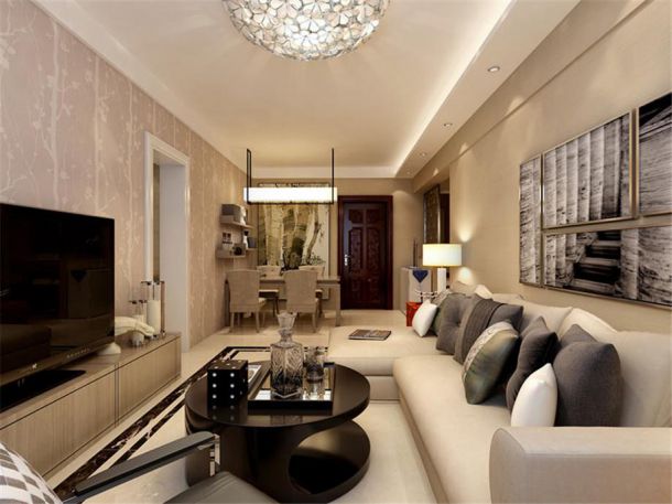 錦園君逸100平簡(jiǎn)約風(fēng)格設(shè)計(jì)方案