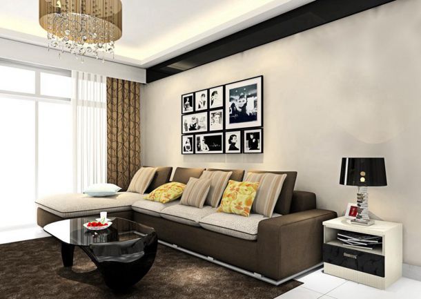 金輝世紀(jì)城148平米現(xiàn)代簡(jiǎn)約設(shè)計(jì)方案