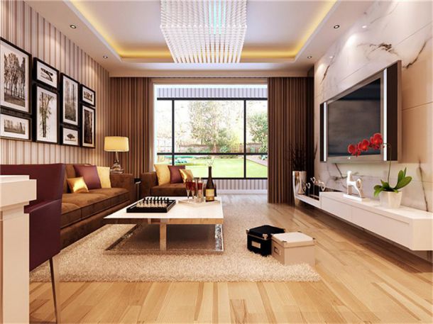 綠地城110平簡(jiǎn)約風(fēng)格設(shè)計(jì)方案