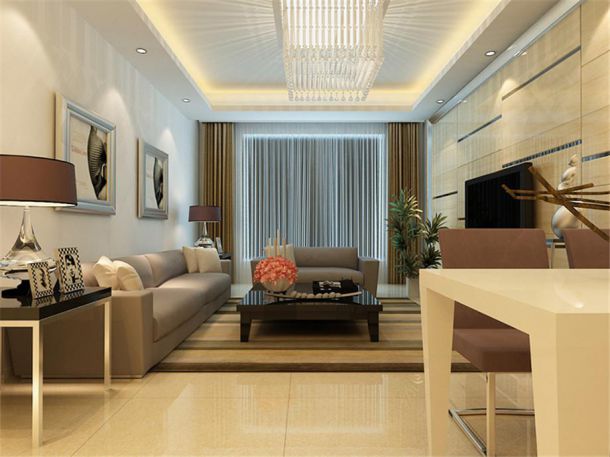 保利拉菲公館119平簡約風(fēng)格設(shè)計方案