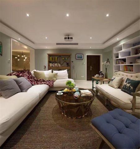 首創(chuàng)漫香郡90平簡(jiǎn)美風(fēng)格設(shè)計(jì)方案