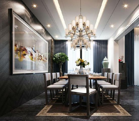 香榭蘭亭小區(qū)158㎡簡約風(fēng)格