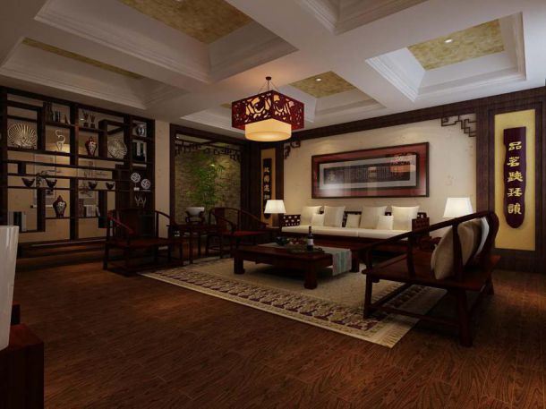 和平春天130平中式風格