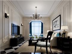 中海開元壹號128平方歐式風(fēng)格設(shè)計方案