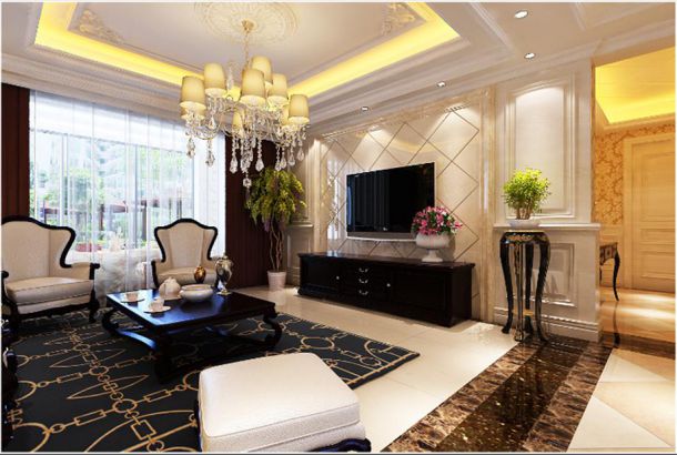 西安首創(chuàng)國(guó)際城/首創(chuàng)漫香郡歐式風(fēng)格設(shè)計(jì)方案