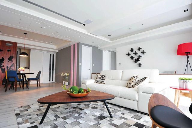 長安相府118平米北歐設計方案