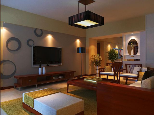 空軍工程大學(xué)160平米中式風(fēng)格