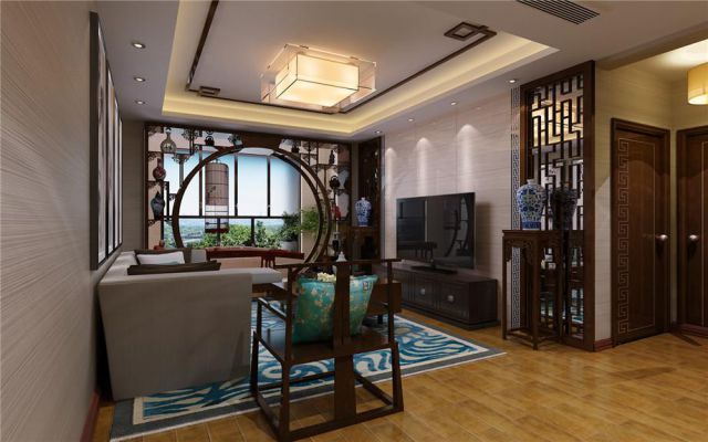 新福紐約城103平米新中式設計方案