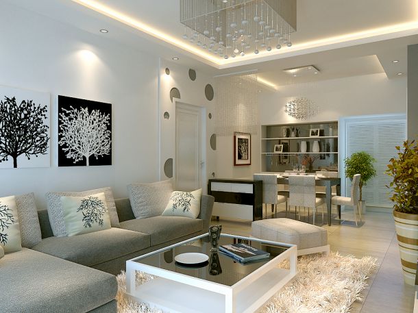 曲江城市花園120平米現(xiàn)代簡約