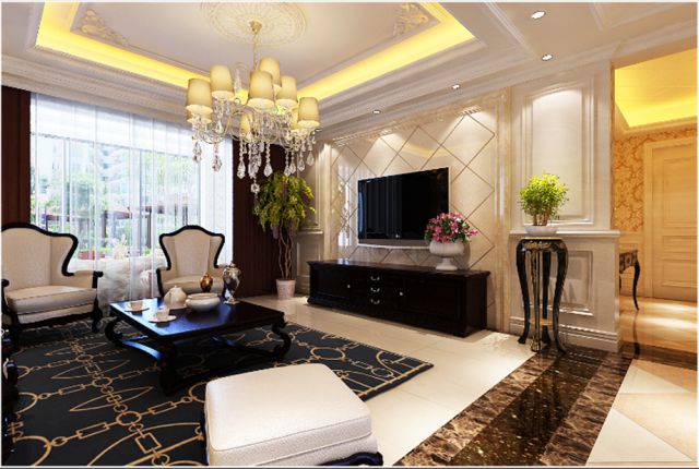 西安首創(chuàng)國(guó)際城/首創(chuàng)漫香郡歐式風(fēng)格設(shè)計(jì)方案