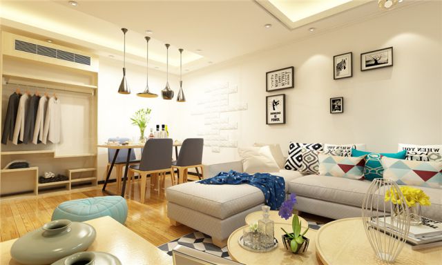 金科天籟城110平方米現(xiàn)代風格