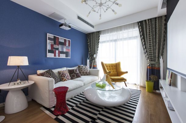 開(kāi)元壹號(hào)84平方米現(xiàn)代簡(jiǎn)約