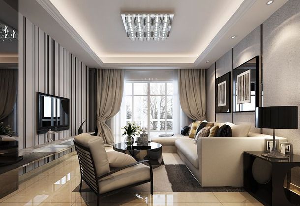 曲江明珠小區(qū)/100平米/簡約風(fēng)格