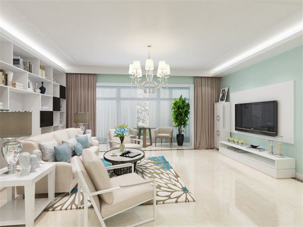 曲江觀邸158平米簡約風(fēng)格設(shè)計(jì)方案