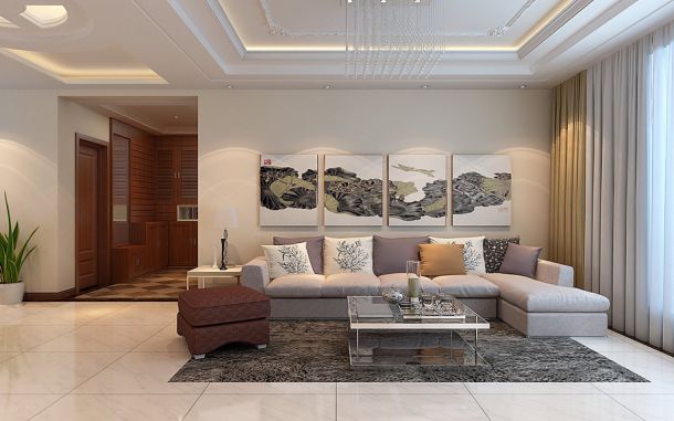 金泰假日花城/126平米/現(xiàn)代簡(jiǎn)約風(fēng)格裝修