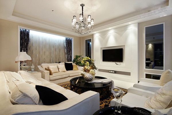 金科天籟城110平米現(xiàn)代簡約風格設計方案