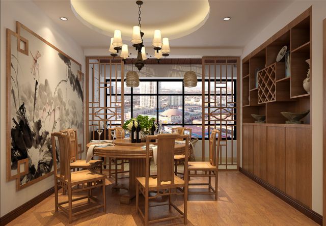 金輝C園130新中式設(shè)計風格