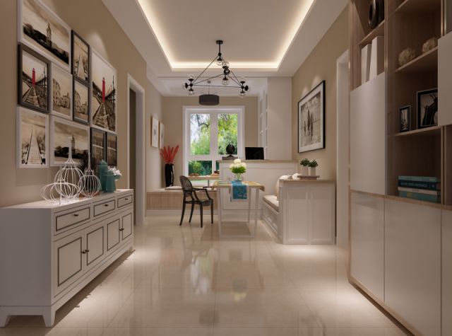 開元第一城105平米現(xiàn)代簡約風格