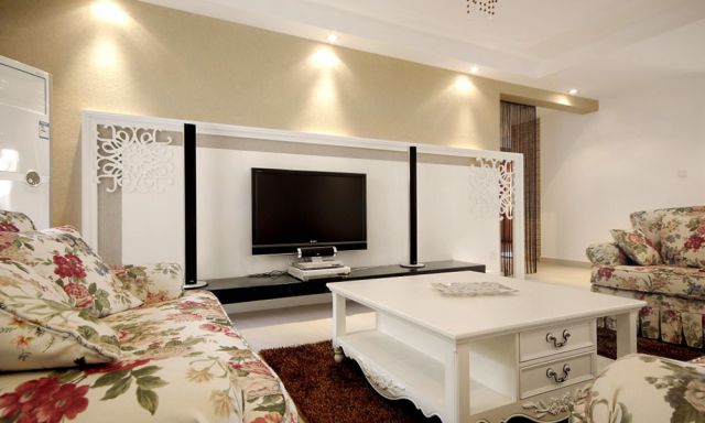 金科天籟城110平米歐式風(fēng)格設(shè)計方案