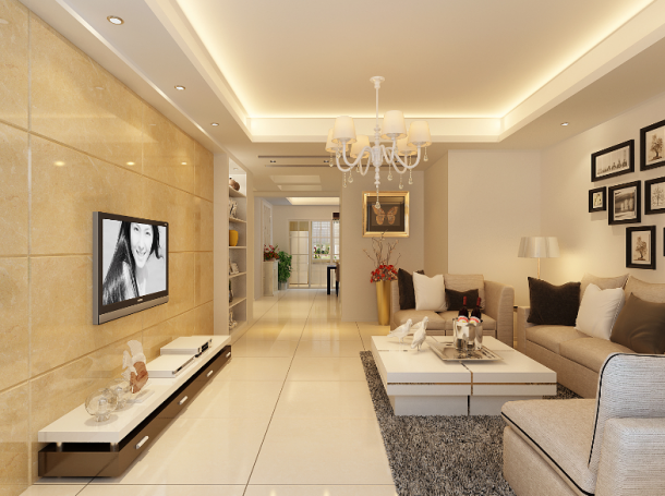 中華世紀(jì)城90平米現(xiàn)代簡約風(fēng)格