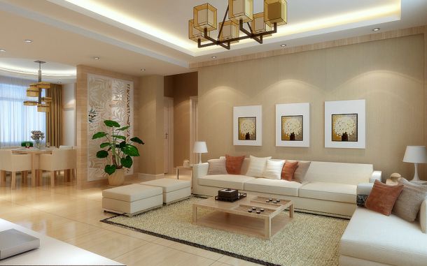 天朗大興郡/126平米/新中式風格裝修