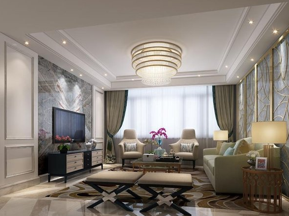 國金華府210平米四居室現(xiàn)代簡約風(fēng)格設(shè)計方案效果圖參考