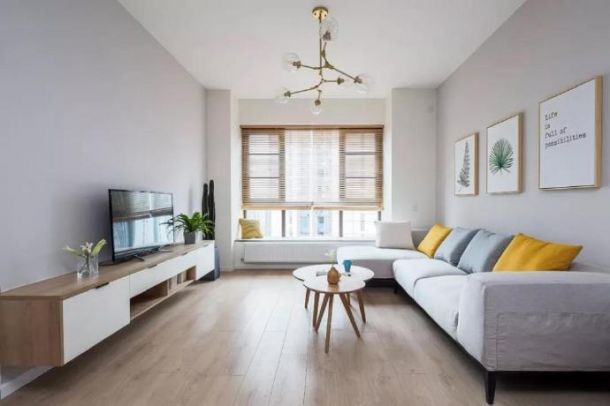 龍湖花千樹(shù)110平米北歐風(fēng)格裝修設(shè)計(jì)效果