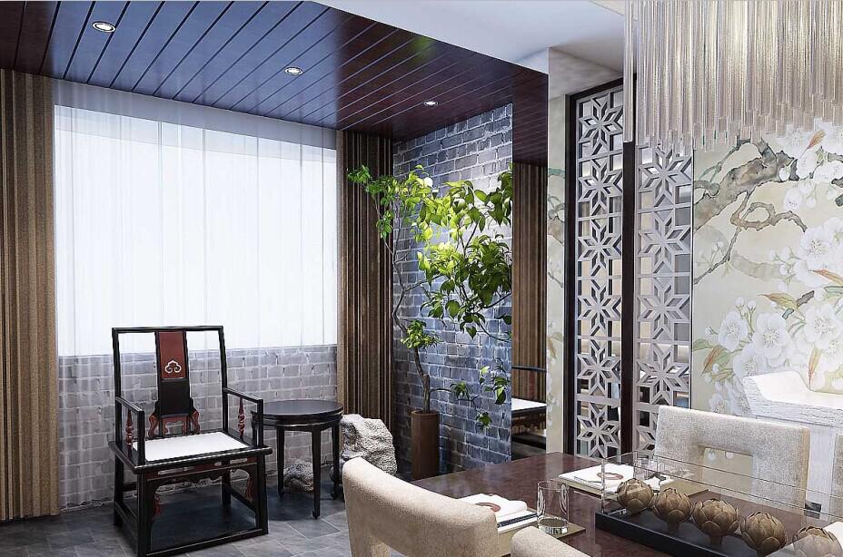 興盛園180平新中式設(shè)計方案