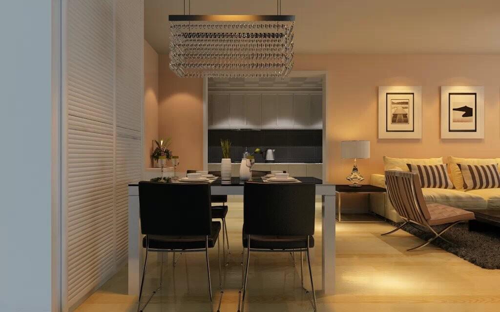 開元壹號85平現(xiàn)代簡約風格設(shè)計方案