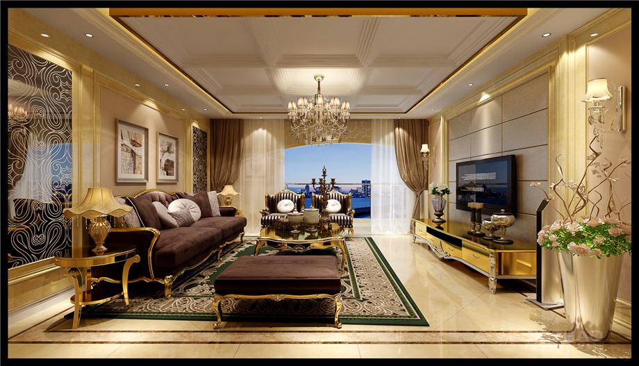 白樺林間164平米古典簡歐風(fēng)格設(shè)計方案