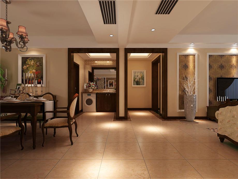 九錦臺190平簡歐風(fēng)格設(shè)計(jì)方案