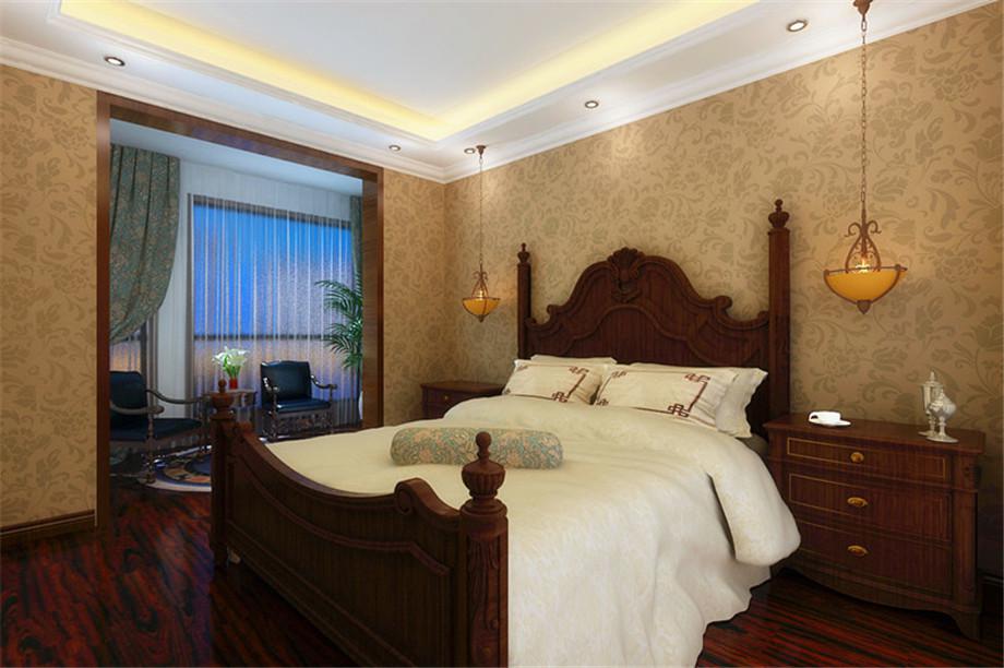 白樺林間262平歐式風格設(shè)計方案