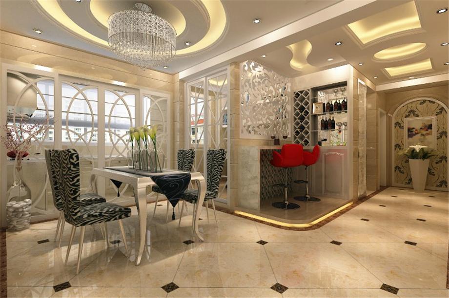 興盛園220平歐式風格設計方案