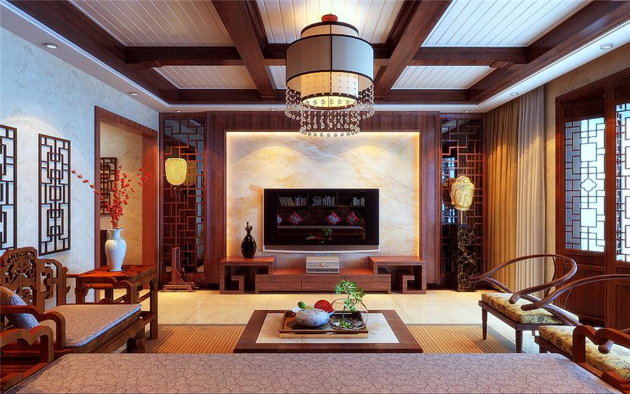 631部隊170平米中式風格設計方案