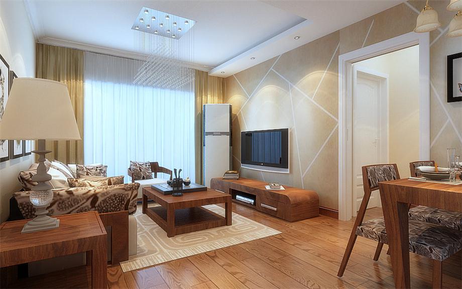 金泰新理城98平簡約風格設計方案