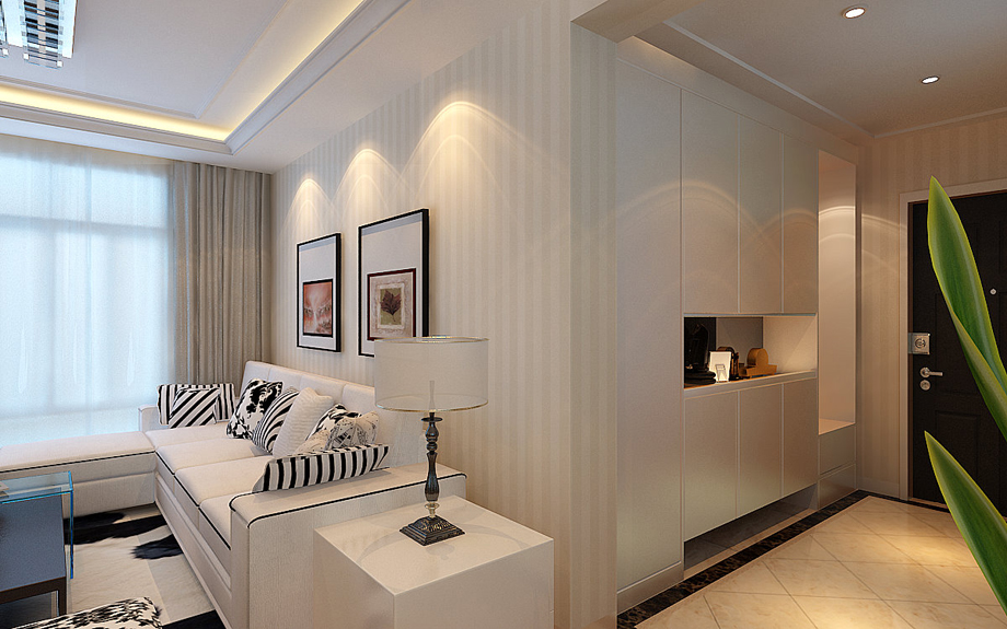 天朗大興郡125平現(xiàn)代簡(jiǎn)約設(shè)計(jì)方案