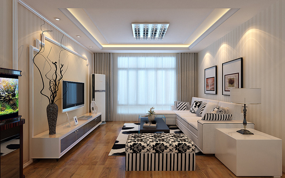 天朗大興郡125平現(xiàn)代簡(jiǎn)約設(shè)計(jì)方案