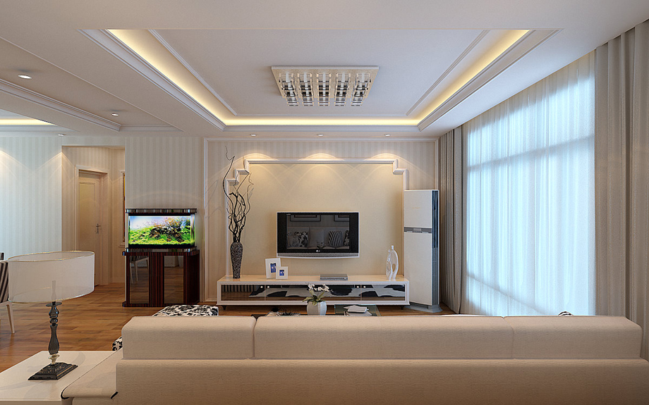 天朗大興郡125平現(xiàn)代簡(jiǎn)約設(shè)計(jì)方案