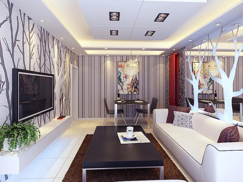 鴻基新城80平現(xiàn)代簡約風(fēng)格設(shè)計(jì)方案