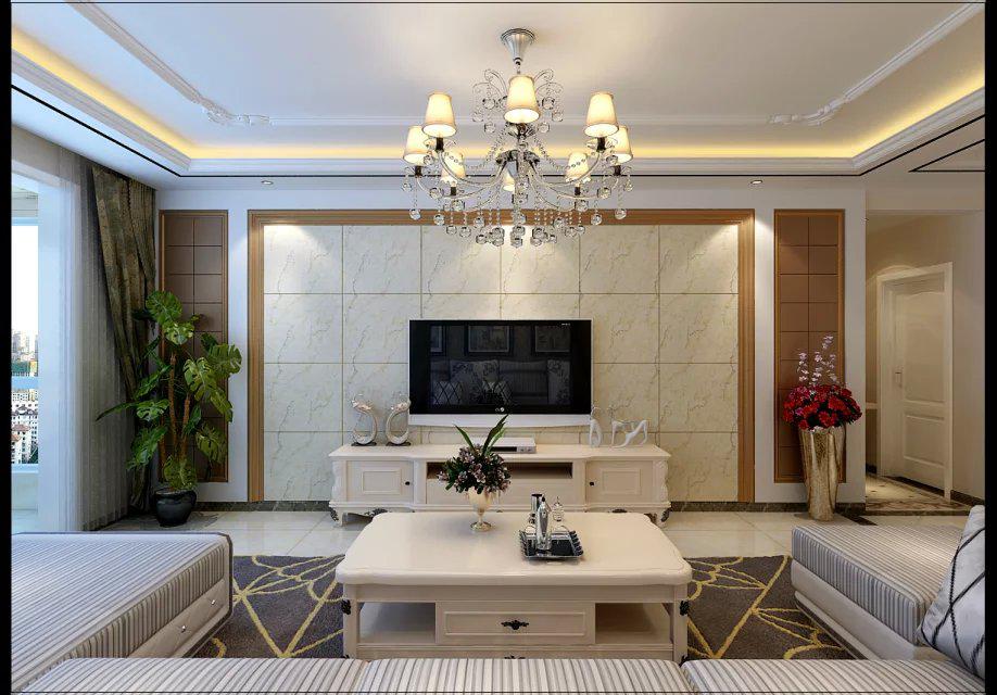 中建開元壹號160平簡歐風格設計方案