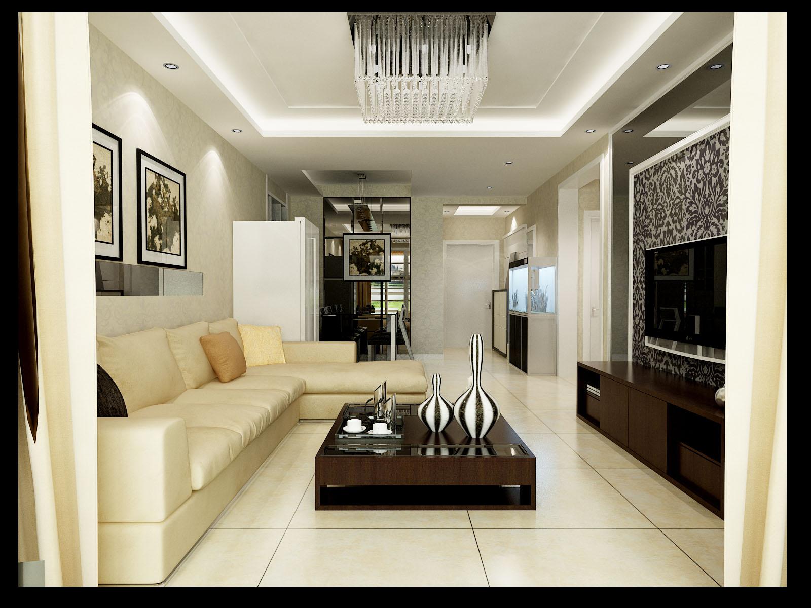 水韻星城95平米簡約風(fēng)格設(shè)計(jì)方案