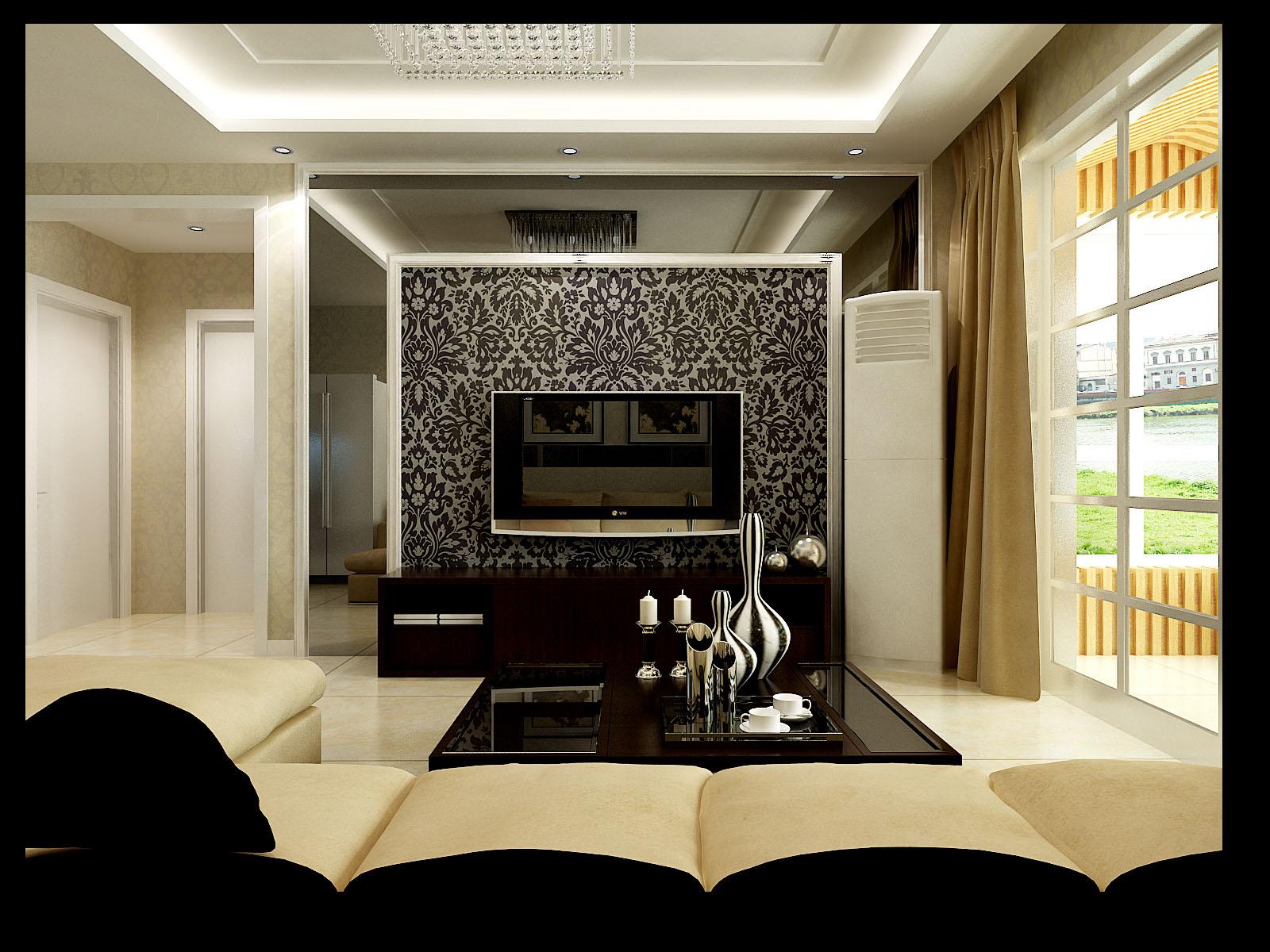 水韻星城95平米簡約風(fēng)格設(shè)計(jì)方案