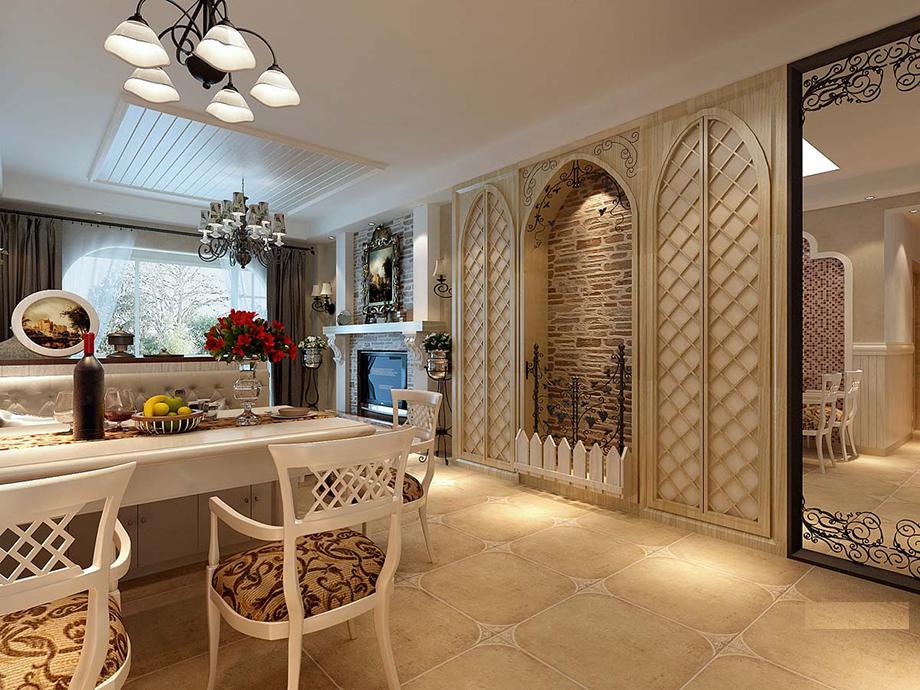 紫薇東晉163平歐式風(fēng)格設(shè)計(jì)方案