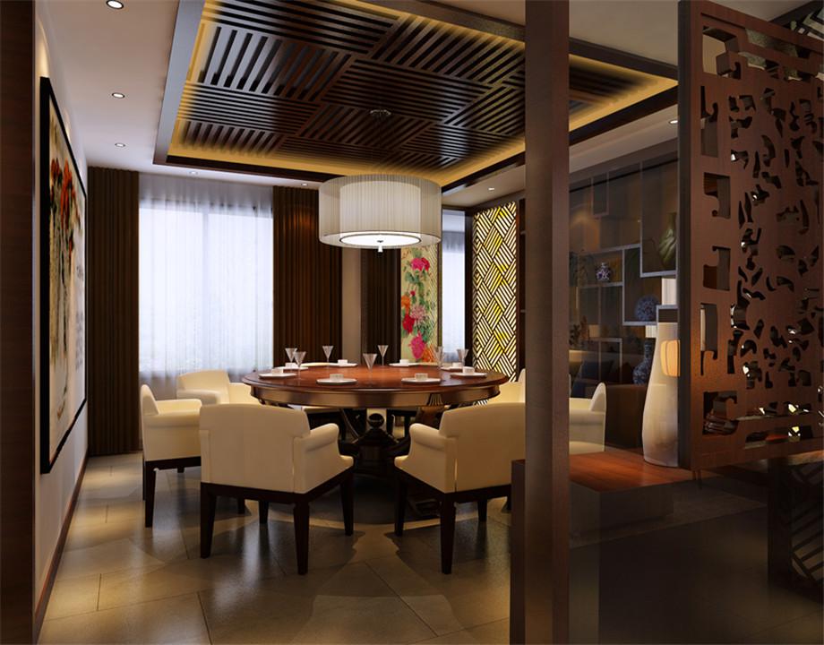 楓葉新都市140平新中式風(fēng)格設(shè)計(jì)方案