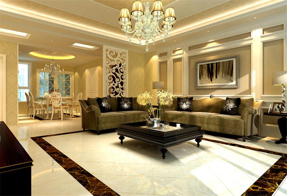 白樺林居220平簡(jiǎn)歐風(fēng)格設(shè)計(jì)方案