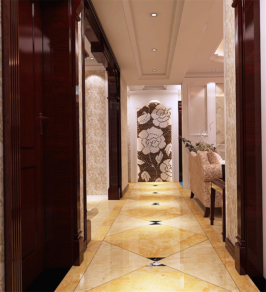 天朗御湖130平簡歐風(fēng)格設(shè)計(jì)方案