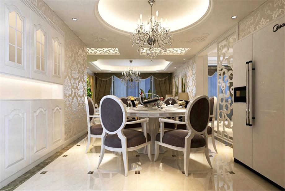 旭景名園160平簡(jiǎn)約歐式風(fēng)格設(shè)計(jì)方案